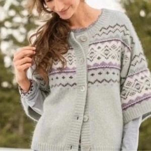 Sundance As You Wish Cardigan In Gray Small